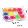 Transfronterizo Nuevo Colorido Gama Alta Resistente al Calor y a los Solventes Moldeado por Inyección Creativo DIY Accesorios para Uñas Pigmento Fluorescente UV