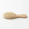 Venta Directa de Fábrica de Peine Pequeño de Madera de Loto para Cuidado del Cabello, Peine Mini con Airbag, Alta Calidad, Portátil, Compacto, No Daña el Cabello, Peine Masajeador