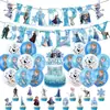 Novos Suprimentos de Decoração para Festa de Aniversário Tema Frozen Bandeira da Princesa Elsa e Anna Balão