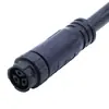 Conector Impermeable M16 PVC Nylon Soldadura Moldeo por Inyección Autocierre Panel Conector Impermeable Cable de Conexión Impermeable IP68