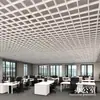 Rejilla de Aluminio Techo de Rejilla Material Decorativo de Techo Rejilla Negra y Blanca Estante para Uvas Madera Simple Auto-portante Rejilla de Hierro