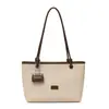 Yaozi 2026 outono inicial nova moda casual simples bolsa de ombro tipo sacola de balde de grande capacidade, bolsa de ombro versátil para o trabalho