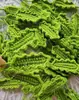 Folhas de Lã Crochê Prontas, Produtos Acabados, Cabaças, Receptáculos de Girassol, Cravos, Lírio-do-Vale, Tulipas, Miosótis