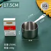 Olla para Salsa de Bistec de Acero Inoxidable 304 Taza para Salsa de Comida Occidental Mini Olla para Derretir Mantequilla Tazón para Sumergir Restaurante Comercial