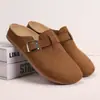 Nuevos Zapatos Estilo Birkenstock para Primavera y Verano con Suelas Gruesas y Aumento Oculto de Altura para Mujer, Zapatos Casuales Antideslizantes Versátiles de Moda, sin Cierre, Puntera Redonda