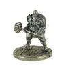 Adornos Sólidos de Guerreros Antiguos, Guerreros Retro de Cobre Blanco, Modelos de Soldados Antiguos, Juguetes Hechos a Mano para Juegos de Mesa