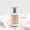Vendiendo Botella de Perfume Cilíndrica 50ml Botella de Perfume de Vidrio Botella de Perfume de Vidrio Pulido de Gama Alta Tapa de Botella de Perfume