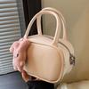 Bolso de Hombro de Mano de Moda para Mujer 2024 Primavera y Verano Nuevo Bolso Cuadrado Pequeño Sencillo Estilo Coreano de Nicho Bolso Cruzado de Alta Gama