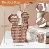 Regalos Transfronterizos para el Día del Padre, Decoraciones de Figuras Acrílicas de Pie, Exhibidores de Mesa Hechos a Medida, Manualidades y Regalos para Papá del Día del Padre