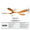 Luces de ventilador de madera para sala de estar de estilo nórdico más vendidas en la frontera, luces colgantes para restaurante de estilo Wabi-sabi, personalizables, 110V, venta directa