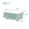 Caja de Almacenamiento Grande de Apertura Frontal Caja de Almacenamiento para Juguetes con Tapa abatible Gabinete de Almacenamiento para Snacks Caja de Almacenamiento Multicolor de Apertura Lateral Venta al por Mayor