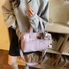 Bolso de Mano de Moda Transfronterizo Ins para Mujer Primavera 2026, Bolso de Hombro Cruzado Texturizado de Moda, Bolso Cubo Casual de Gran Capacidad