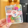 Banda de Goma Pequeña Amigable con el Cabello de Bebé Caja de Almacenamiento para Ligas de Pelo de Niña Goma Elástica Infantil Mini Pinza para el Cabello Al por Mayor