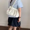 Bolsa de Ombro Feminina Estilo Coreano Doce Floral 2026 Nova Tendência Moda Bolsa de Mão Bolsa Nuvem Bolsa de Ombro Único com Laço