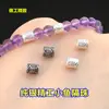 Prata Esterlina S925 Vintage Peixe Koi Contas de Balde Contas Espaçadoras Joias de Cristal Fabricação de Pulseira Colar DIY Artesanal Acessórios