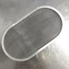 Filtro de borde multicapa Filtro de pantalla circular Filtro tejido de acero inoxidable Malla de eliminación de impurezas con borde de aluminio