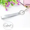 Ventas directas desde la fábrica de origen: Llavero creativo de cuero PU de color sólido, correa de muñeca de cuero simple y versátil, cordón para llaves de coche