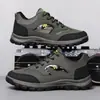 Zapatos casuales deportivos para hombre de algodón simple transfronterizos, modernos, para exteriores, forrados de polar, cálidos, con plataforma, para correr, montañismo, zapatos para hombre