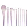 Cangzhou 10 estrelas Dai roxo maquiagem conjunto pincel rosa pincel solto tinta sombra olho pincel lábio conjunto completo de super macio maquiagem trabalhadores