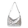 Bolso Tote de Gran Capacidad 2024 Invierno Nueva Moda Color Sólido Simple Bolso de Hombro Nicho Casual Bolso Cruzado