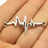 44x20mm 1.8g Multicor DIY Liga de Zinco Acessórios para Joias Fabricante Atacado Conector ECG