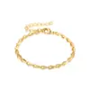 Set de Brazaletes de Puño Inspirado en el Diseño de Amazon 2024, Brazaletes Apilables de Cadena Cubana, Regalo de Fiesta para Mujeres