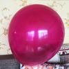 Fabricantes transfronterizos, venta al por mayor, suministros para fiestas en bares y centros comerciales, 80 globos grandes de 36 pulgadas y 25 g de grosor, redondos.