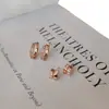 Pendientes Cuadrados Geométricos de Diamante Flash Estilo Nuevo 2025, Pendientes Femeninos y de Alta Gama, Pendientes sin Perforación, Joyería de Mano de Nicho