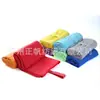 Toalha Esportiva de Fleece Dupla Face Secagem Rápida Absorvente de Suor Fitness Toalha Refrescante Outdoor Microfibra Toalha de Limpeza Toalha Refrescante de Verão