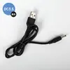 Cable de alimentación CC de 1 metro USB a 3.5 * 135dc cable de carga cable de alimentación de orificio redondo dc5.5 cable de alimentación al por mayor