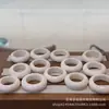 Anillo para Correr de Hueso de Vaca, Accesorio Versátil para Manualidades, Cuentas Espaciadoras para Pulseras DIY, Colgante de Cuerda Trenzada, Accesorio Creativo