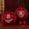 Suministros para Bodas, Papel de Regalo con Carácter de Doble Felicidad, Bolsa de Regalo para Dote de la Novia, Bolsa Grande Especial con Cordón para Bendiciones, Cuenco del Tesoro