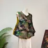 Novo Colete Jacquard Estilo Nacional de Luxo Leve Aristocrático Chinês Outono 2026 Novo Design de Gola Redonda Top Camisola de Alta Qualidade