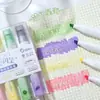 Caja Linda para Estudiante Protección Ocular Resaltador Caja Alta Calidad Brillo Perlado Bolígrafo Marcador Creativo Punto Clave