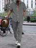 Traje Casual Esportivo Tendência Verão Europeu e Americano Transfronteiriço Amazon Aliexpress Terno Masculino Jacquard Gola Lapela Calça