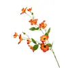 Flor Artificial Borboleta com 2 Galhos, Flor Artificial Peônia, Decoração de Casamento Hotel, Flor Artificial Atacado Transfronteiriço, Flor Artificial