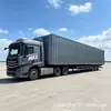 Ventas Transfronterizas Contenedor Cerrado Caja Semi-remolque Logística Expreso Contenedor Semi-remolque