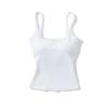 Atacado de Roupas Femininas Transfronteiriças Estilo Europeu e Americano Sexy Hot Girl Colete de Alça Estilo Europeu e Americano Novas Blusas com Bojo