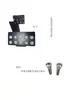 Soporte de Medidor de Pantalla Digital Wanhao, Soporte con Pinza para Cable, Fresadora, Rectificadora, Accesorios de Colocación de Máquinas Herramienta, Placa de Montaje para Almacenamiento de Pinzas