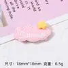 Mini Cubo de Arena Pequeño para Vacaciones de Verano Chanclas Estrella de Mar Caracola Accesorios de Resina Venta al por Mayor Joyería Transfronteriza Pasador DIY