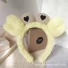 Otoño e Invierno Nuevo Diadema de Felpa de Oso Fresa para Lavar la Cara, Diadema de Presión para el Cabello, Linda Diadema, Accesorios para el Cabello de Oso Peludo para Mujer