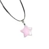 Colgante Estrella Pequeña Transfronterizo 20*6mm Colgante de Vidrio Accesorios para Joyería Accesorios para Collares DIY Estrella de Cinco Puntas Mayoreo