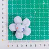 Novo Estilo Flor de Miçangas Multicolor Série de Cores Dopamina Acessórios DIY para Pente de Cabelo, Broche Decoração para Roupas, Chapéus, Sapatos, Meias Acessórios para Vestuário