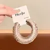Ligas para el pelo lindas y duraderas para niñas pequeñas, scrunchies dulces con volantes para niños, alta elasticidad que no daña el cabello