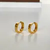 Pendientes de Aro Lisos Minimalistas con Pasador de Plata de Ley 925 para Mujer Sensación de Alta Gama Lujo Ligero Sensación de Nicho Temperamento Estilo Fresco Pendientes de Botón Accesorios Versátiles para Pendientes