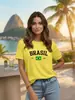 Camisa de Algodón de Lujo para Mujer de Brasil Diseño Versátil y C