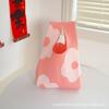 Bolsa de Palha para Celebridade da Internet Bolsa Tote Versátil Japonesa e Coreana Bolsa Casual Feminina Bolsa de Tricô Feminina 2024 Bolsa Leve