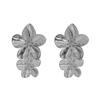 Aretes transfronterizos de gran venta de Europa y Estados Unidos, exagerados de doble flor, retro, de alta gama, de pétalos grandes, aretes simples y atmosféricos