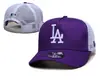 Gorra de Béisbol de Malla Trendy de Marca al por Mayor para Mujer, Nuevo Estilo Primavera y Verano, Logo Grande Bordado, Gorra de Malla Transpirable para el Sol