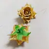 Flor Artificial de Rosa de Aproximadamente 6.5 cm Hecha de Tela Afelpada, Flor Decorativa, Ramillete, Arco de Flores, Decoración Floral, Decoración de Boda